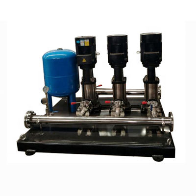 Good price La pompe matérielle du dispositif d'approvisionnement en eau de pompe à eau de propulseur de fréquence 1standby 1start .SS304 avec piplien et sous pression le réservoir en ligne