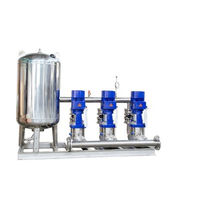 La pompe matérielle du dispositif d'approvisionnement en eau de pompe à eau de propulseur de fréquence .SS304 avec piplien et sous pression le réservoir