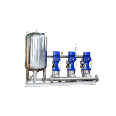 Good price ensemble constant de pompe de gavage de l'eau d'ascenseur de transfert de pression de centrifugeur à plusieurs étages vertical léger en ligne