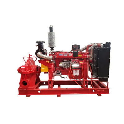 Pompe à incendie à moteur diesel du système 700GPM de pompe à eau du feu de secours de XBC