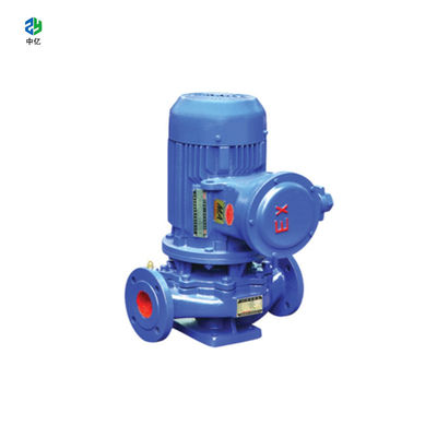 ISG pompe centrifugeuse à propulsion verticale en ligne pour l'eau, débit 1,5 à 1600 m3/h, tête 5 à 125 m, puissance 0,75 à 4 kW, Sp