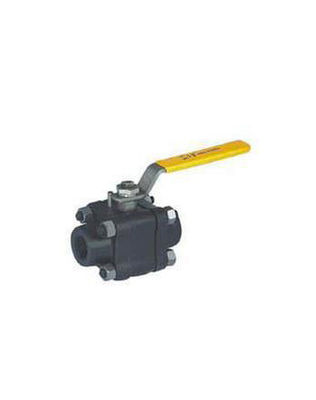 Good price Les robinets de bille d'acier de SS316 SS304 A105 ont forgé le robinet à tournant sphérique fileté en acier en ligne