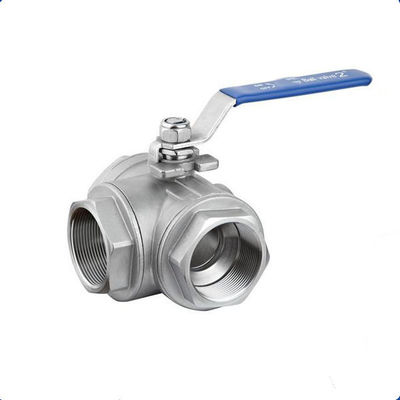 Good price Utilisation générale du fil 3 de manière à tournant sphérique de robinet de l'eau interne d'acier inoxydable en ligne