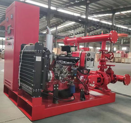 Good price Pompe à incendie centrifugeuse à moteur diesel avec faible bruit et alimentation électrique en ligne