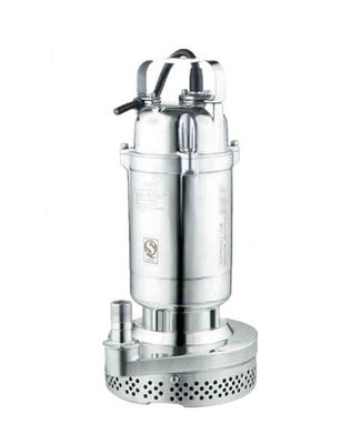 QDX a clarifié la pompe centrifuge submersible verticale de pompe à eau