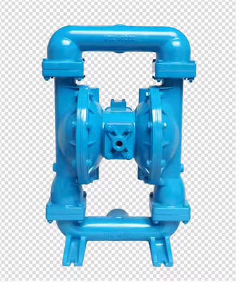 Pompe 1&quot; du fluor PTFE AODD matériel actionné pneumatique de pompe à diaphragme sur le fer en plastique de /SS304/Cast