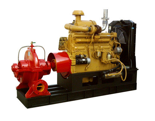 Pompe à incendie motorisée diesel de système de pompe à eau du feu de secours de XBC