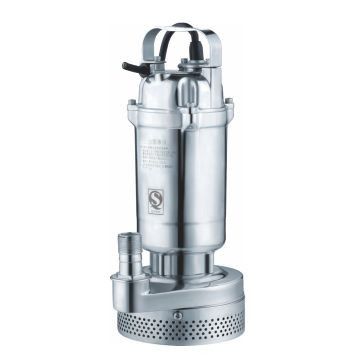 Good price Pompe submersible submersible de la pompe à eau de l'acier inoxydable 1.5HP QDX solides solubles en ligne