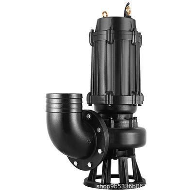 Bon prix Meilleure pompe d'eau usée submersible 380 V avec un niveau sonore ≤ 75 dB Convient pour les applications de déshydratation minière et de construction en ligne