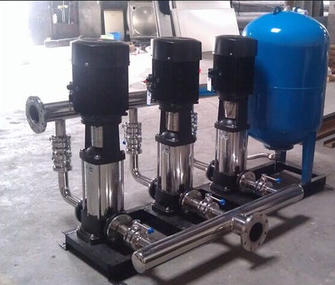 Good price Pompes de renforcement de l'eau en acier inoxydable avec tuyauterie et réservoir sous pression en ligne