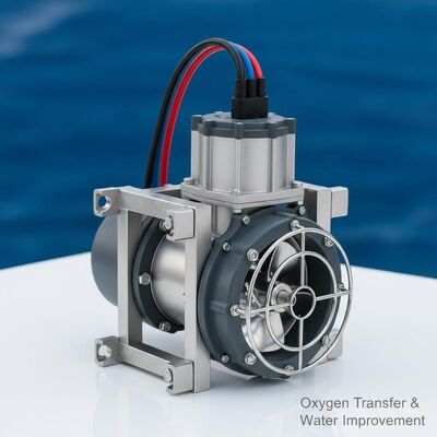 Bon prix Équipement d'aération de l'aérateur submersible à 3 phases développé pour fournir le transfert d'oxygène et améliorer l'eau dans diverses applications en ligne