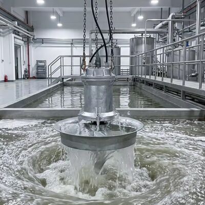 Bon prix Agitateur submersible électrique d'une puissance nominale comprise entre 0,85 et 22 kilowatts, adapté au traitement des eaux usées et au mélange chimique en ligne