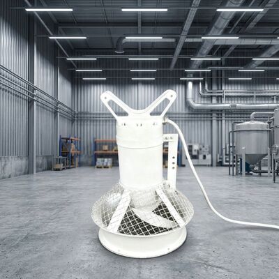 Bon prix QJB anti-enchevêtrement mélangeur submersible mélangeur haute puissance réservoirs d'épaississement de boues intégrant le carbone d'induction de flux de mélange en ligne