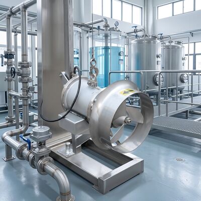 Bon prix Pompe mélangeuse submersible classe F, corps en fonte, conçue pour les stations de traitement des boues, offrant des capacités robustes et de mélange en ligne