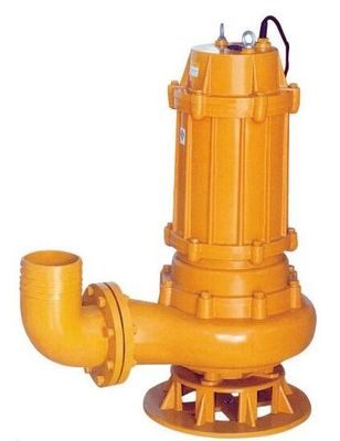 Pompe de drainage submersible d'eau de pompe à eaux usées centrifuge de QW WQ non obstruant