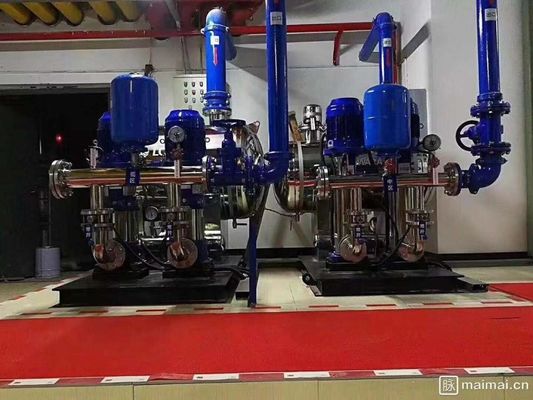 Pompe centrifuge de gavage DN25-DN300 d'étape multi verticale à plusieurs étages verticale de pompe