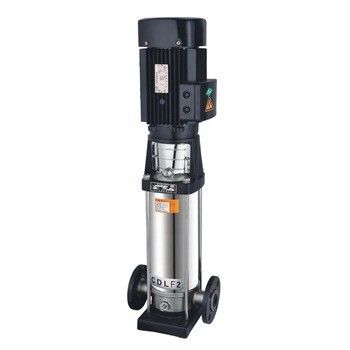 Pompe centrifuge à plusieurs étages verticale de CDL, pompe de poinçon d'acier inoxydable