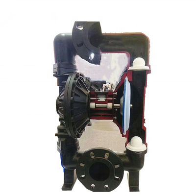 Double pompe à diaphragme QBY50 pneumatique pour le transport de poudre d'alumine