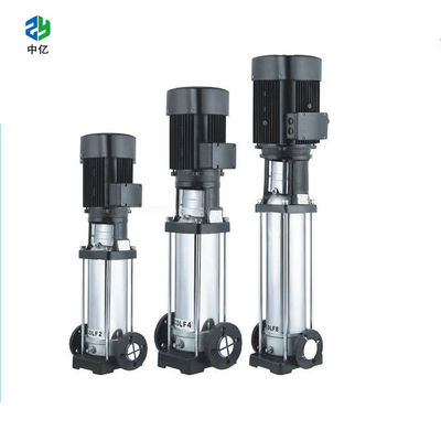 Good price Pompe centrifuge à plusieurs étages verticale de rendement élevé avec l'efficacité 72%-92.5% en ligne