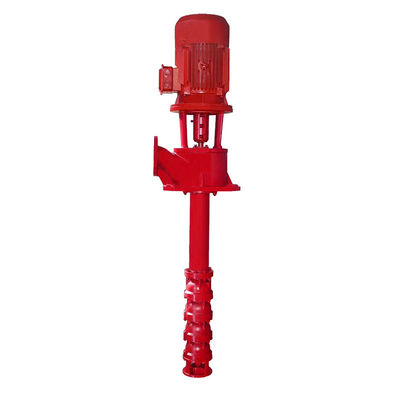 Long axe de turbine à incendie de pompe de secours du feu à eau de système vertical de pompe