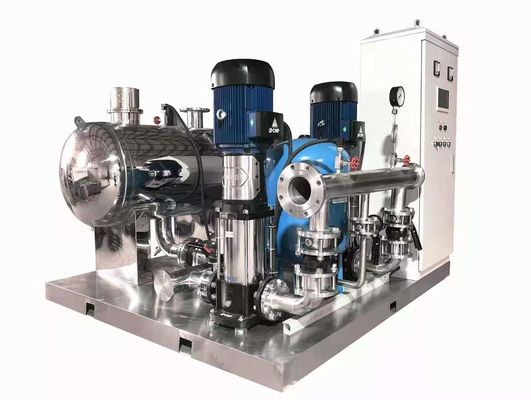 La pompe matérielle du dispositif d'approvisionnement en eau de pompe à eau de propulseur de fréquence 1standby 1start .SS304 avec piplien et sous pression le réservoir